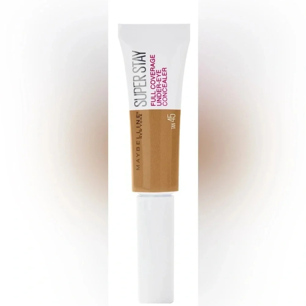 MAYBELLINE Superstay Full‎ Coverage Under Eye Concealer 45 Tan NIB